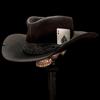 Vintage Distressed Wool Hat Western Cowboy Wool Top Hat Webbing Sheep Felt Hat