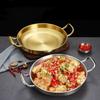 Stainless Steel Frying Pan Thickened BBQ Plate Durable Salad Bowl  Ramen