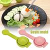 Круглая форма для рисовых шариков Пластиковый шейкер для онигири Инструмент для приготовления DIY Мини-суши-мейкер Форма для домашней кухни Ресторана