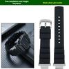 Для Casio Маленький Квадратный GW-B5600 GW-M5610 DW5600 GA2100 GM5600 Высококачественный Мягкий Силиконовый Металлический Преобразователь Мужской Ремешок для Часов