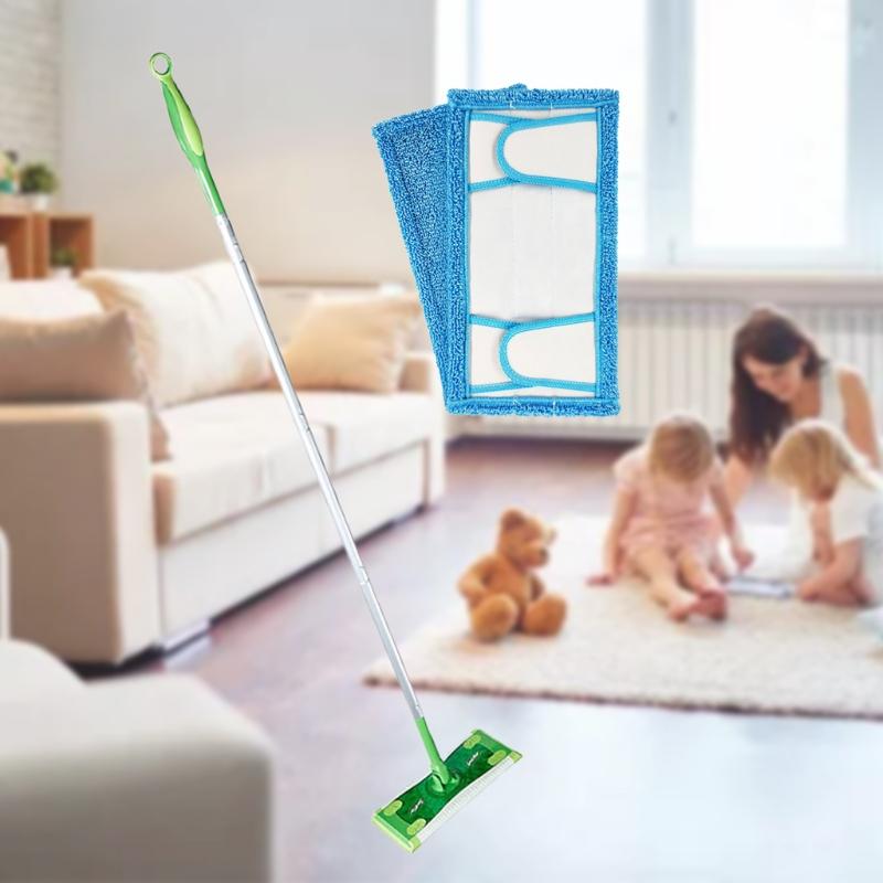 1 шт. сменная тряпка для швабры Swiffer Sweeper Mop многоразового использования