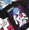 Neon Genesis Evangelion Eva Unit 01 T-shirt, Japanese Anime Tee, Black Shirt,