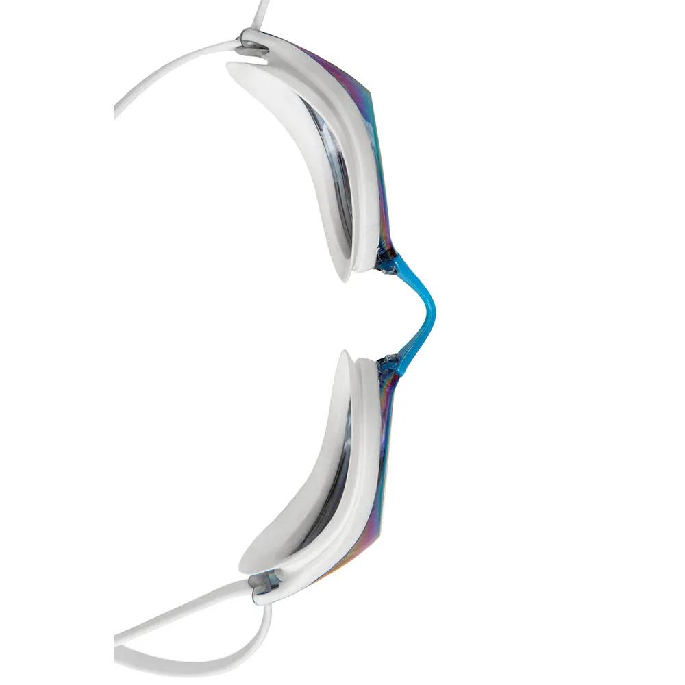 Madwave Пластиковые очки для плавания с зеркальным покрытием Record Breaker Rainbow