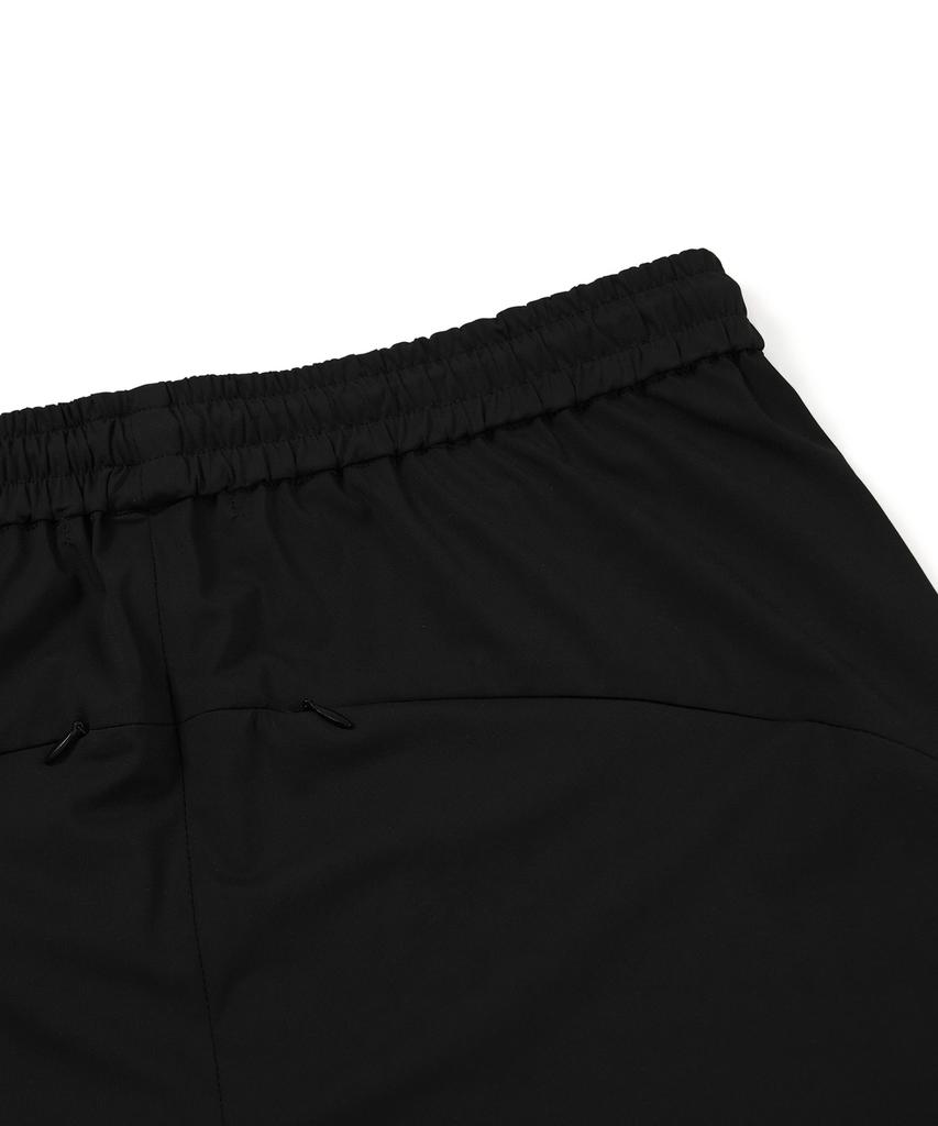 DRAW FIT [Модная Планета X Drawfit] Охлаждающие Свободные Брюки на Шнурке [Черный]