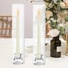 2 Pieces Tall Candlestick Holder Taper Candle Vintage Romantic 12.01inch Table Centerpiece