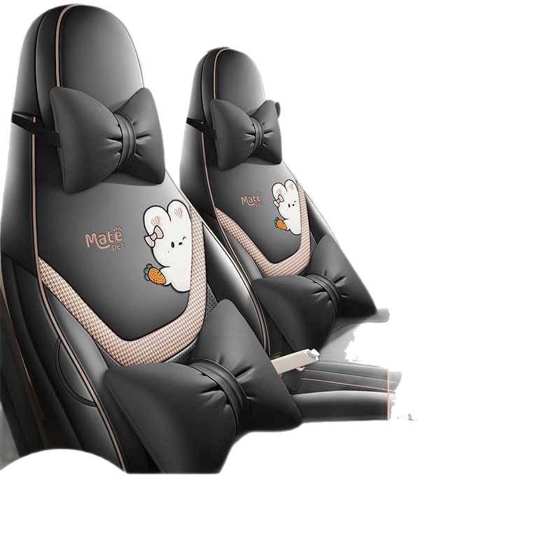 2026 Чехол на сиденье автомобиля Wuling Bingo PRO, Мультяшная кожа, Флагманская модель 403 км, Полное покрытие, Перфорированный и дышащий