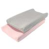 2Pcs Changing Pad Covers Waterproof Baby Changing Table Pad Covers Diaper Changing Pad Covers
