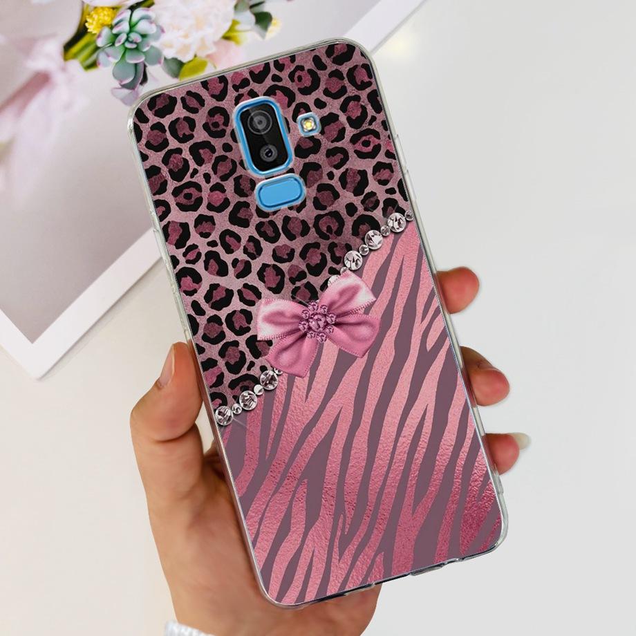 Для Samsung Galaxy J8 2018 Мягкий силиконовый чехол для телефона для Samsung J8 2018 J810F J810 Задняя крышка для Samsung J8 J 8 2018 Прозрачный чехол