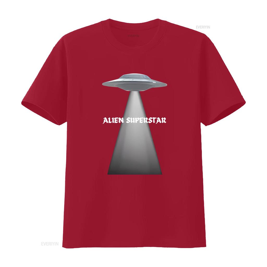 Футболка Alien Superstar 2023 Beyonce Renaissance Tour Мерч НЛО винтажная Стиранная Слегка Универсальная с принтом Стильная мужская
