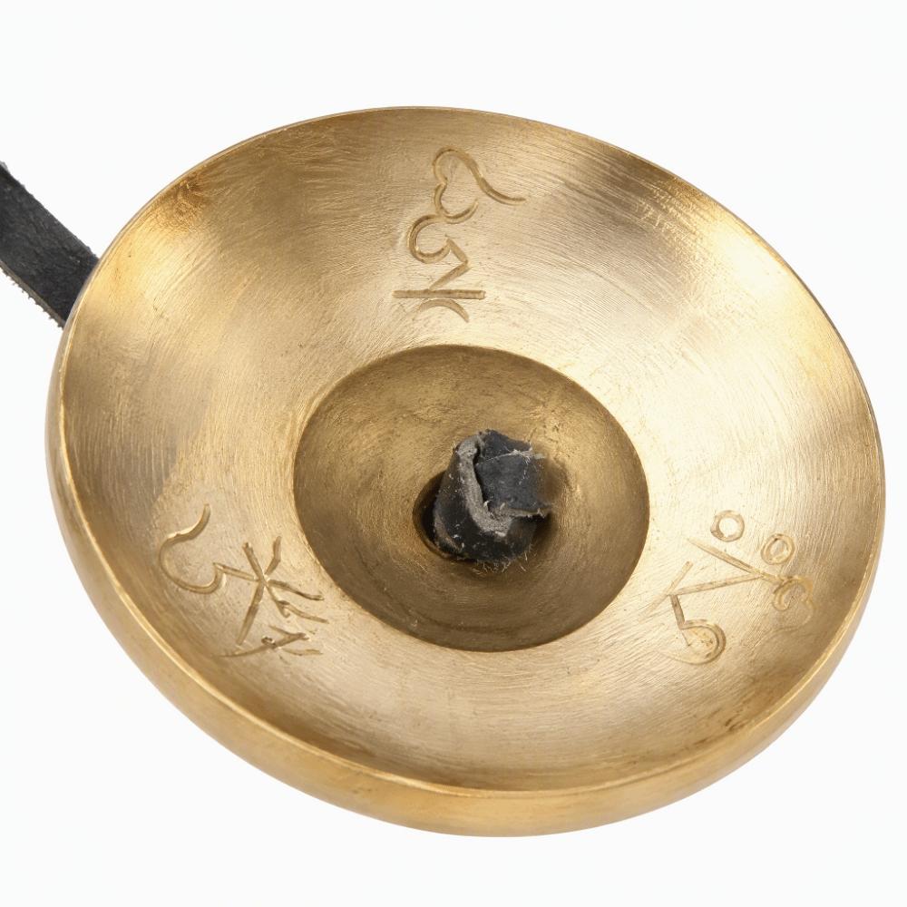 Brass Material Tingsha Cymbals Relaxation Musical Instruments For Relaxation