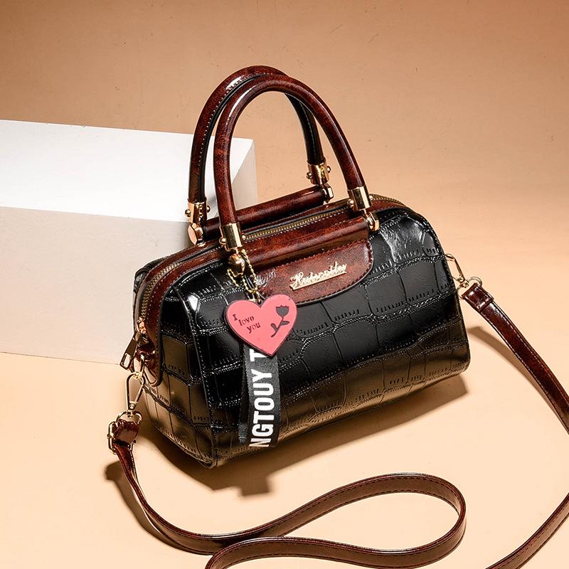Женские винтажные сумки через плечо из искусственной кожи Маленькие сумки Tote Clutch