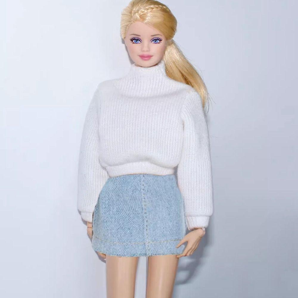 Casual Wears Doll Party Clothes Fashion Plush Coat 30cm Doll Clothes  11.5" Doll/1/6 BJD Dolls