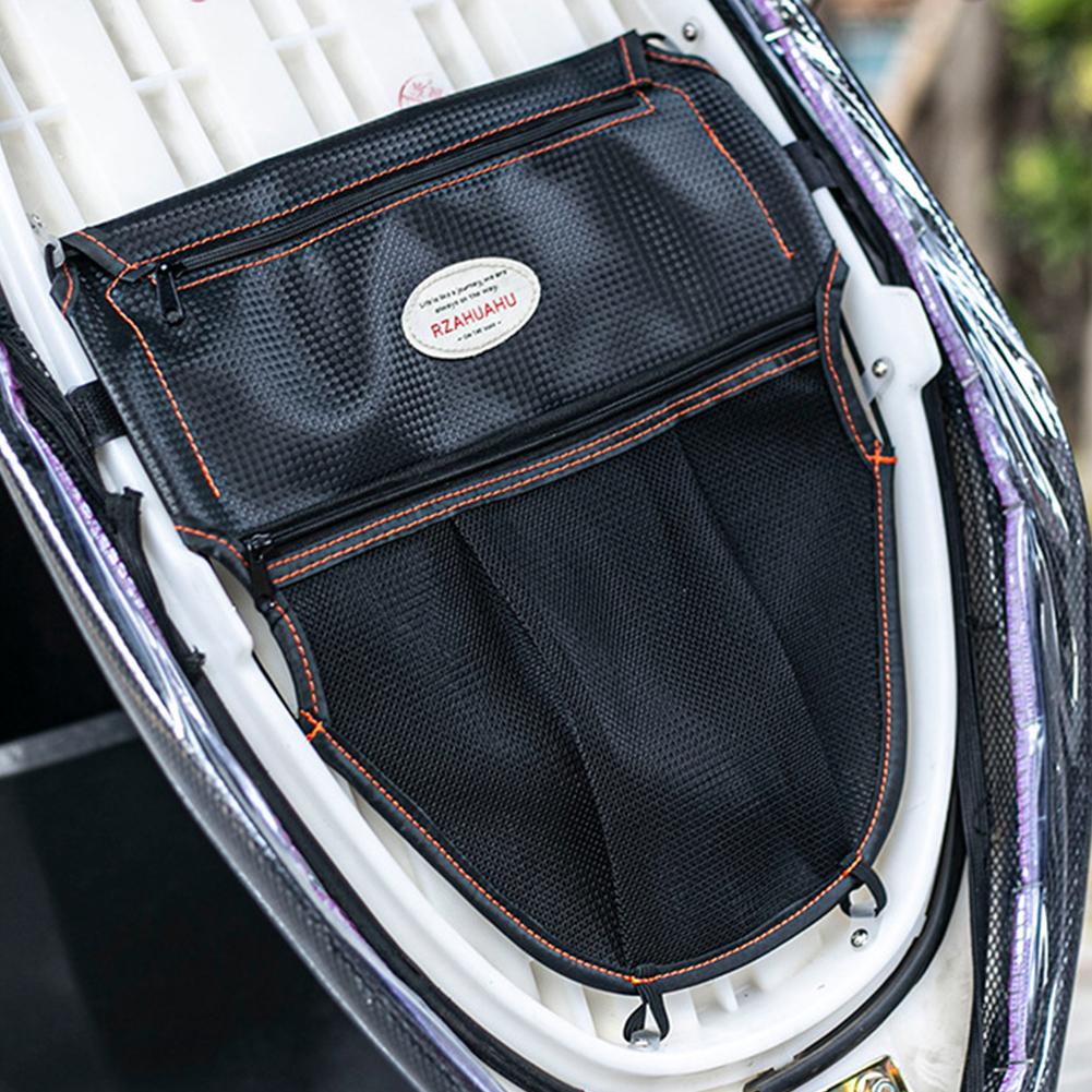 RZAHUAHU Motorcycle Under Seat Organizer Bag Practical Tool Storage Motorcycle Seat Bucket Sundries Bag Modification Accessories