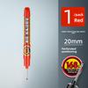 Jin Wannian 45mm Long-Head Refillable Waterproof Marker Pen for Deep Hole Woodworking and Construction.