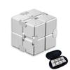 Letaya Infinity Heavyweight Fidget Cube, алюминиевый куб с чехлом, 210 г.