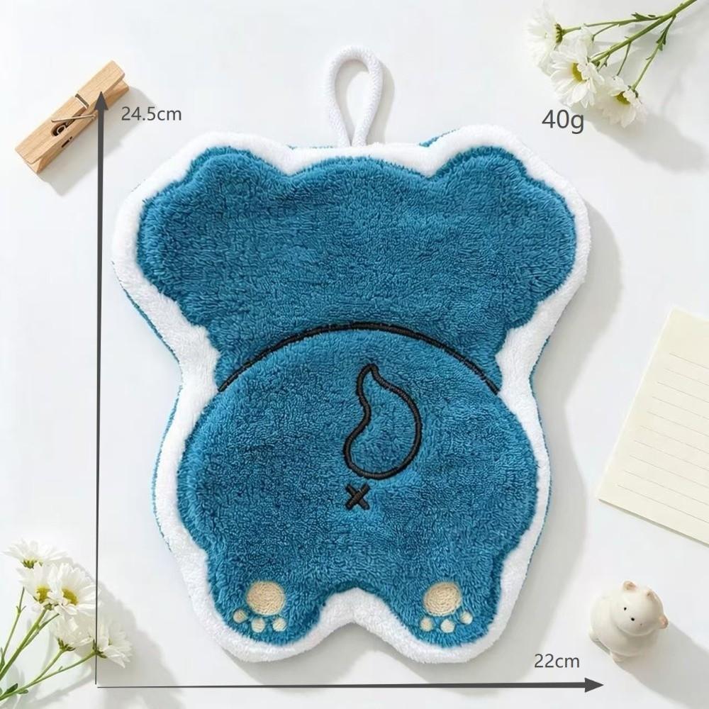 Soft Hand Towel Super Absorbent Tableware Cleaning Towel Cute Kitchen Tools Household