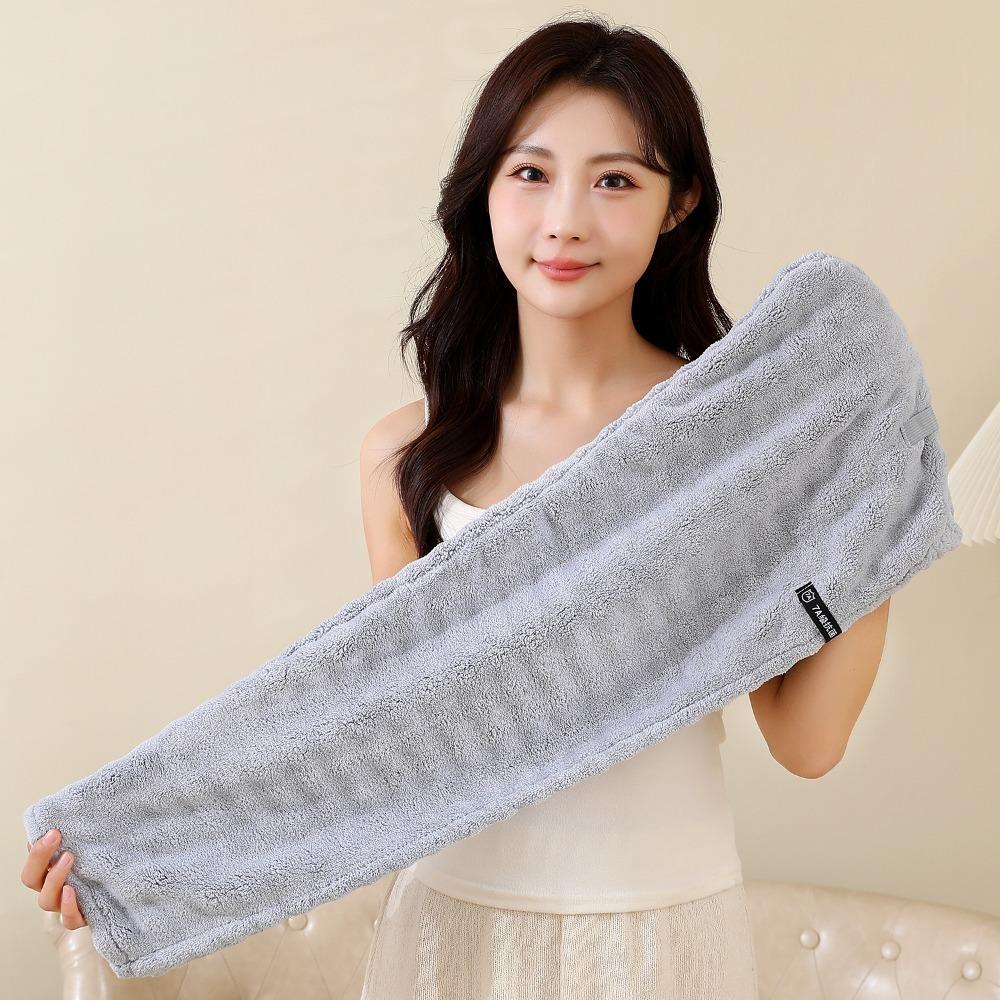 Thickened Hair Drying Cap Quick-drying Shower Cap Wiping Hair Towel For Women with Long Hair