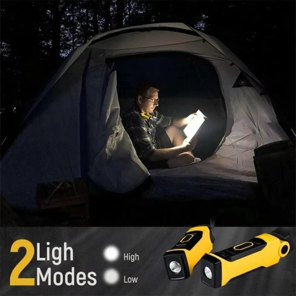 Rechargeable Reading Light Long-lasting Work Light Portable Neck Flashlight Knitting