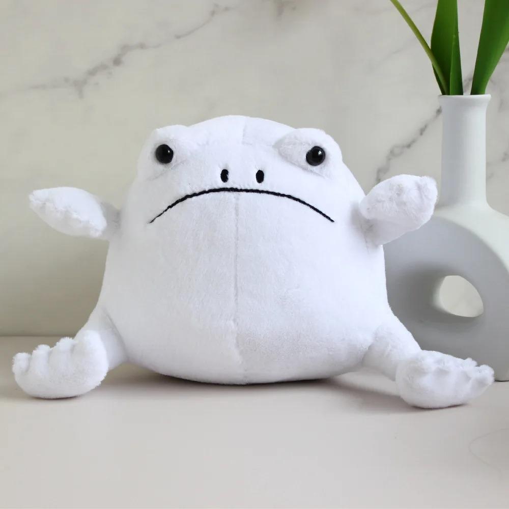 Ricky Rain Frog Plush Toy - Cartoon Stuffed Animal Doll  Cute Emotional Support Frog Toy for Stress Relief & Gift