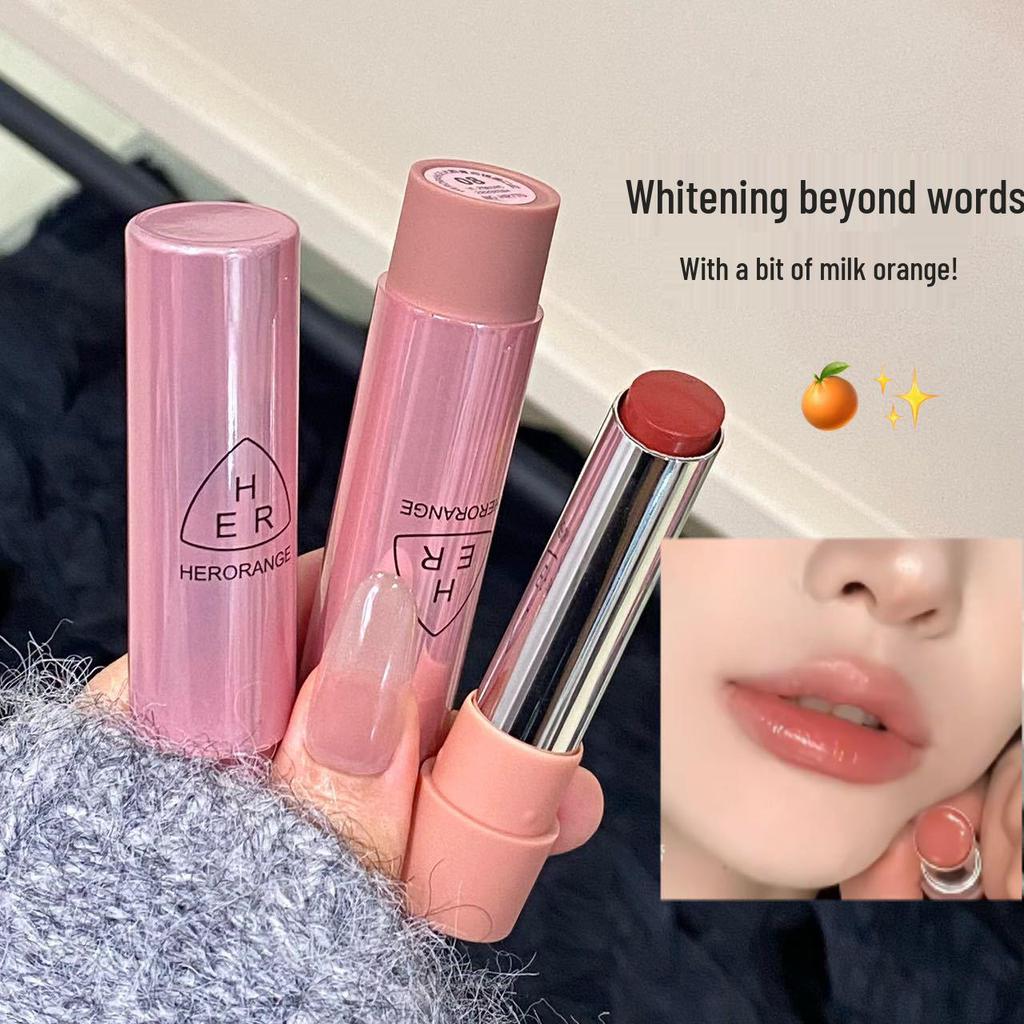 HERORANGE Light Rhyme Glossy Lipstick: Long-Lasting, Plumping Korean-Style Lip Glaze