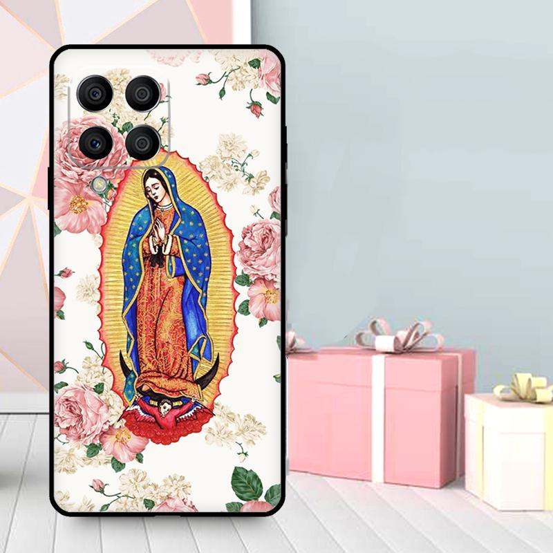 Virgen De Guadalupe Virgin Mary Case For Samsung Galaxy M35 M56 M12 M06 M32 M52 M55 M15 M11 M13 M14 M16 M36 M31 M53 M34 M54