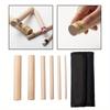 6 шт. Деревянный набор оправок с сумкой для хранения для рукоделия для формовки проволоки Деревянные стержни для DIY Аксессуары для быстрой намотки