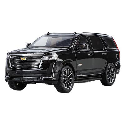 1/24 Cadillac Escalade Внедорожник Металлическая Модель Автомобиля Литье под Давлением Металл Внедорожные Машины Модель Автомобиля Симуляция Звука и Света Коллекция Игрушка Подарок