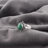 Malachite Gemstone Ring Jewelry, 925 Solid Sterling Silver Ring Jewelry, Handmade Artisan Jewelry For Wedding Gift