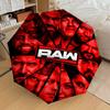 1 шт. Автоматический складной зонт WWE Raw, портативная складная конструкция, повседневный уличный аксессуар L1127079