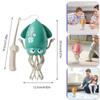 Interactive Dancing Octopus Toy Rechargeable Walking Dancing Octopus Desktop Ornament Rechargeable Electric Pet Musical Toys Children'S Toys