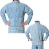 Anti-Scald Cowhide Welding Jacket: Leather & Cotton Protective Workwear