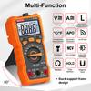 NJTY T21 Professional True RMS Digital Multimeter 6000 Counts True-RMS Auto/ Manual Range AC/DC Voltage Anti-Burn Voltmeter