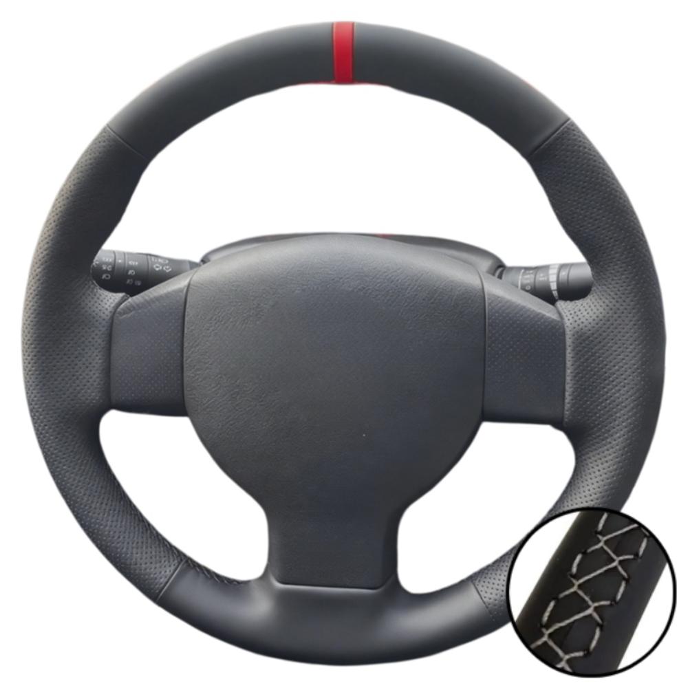 Car Interior Braid Artificial Leather 2004-2010 Sylphy 2006-2011 Versa 2007-2011 Steering Wheel Covers For Nissan Tiida