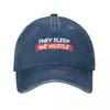 They Sleep We Hustle. Baseball Cap New In The Hat Fishing Caps Horse Hat Women'S Golf Wear Men'S