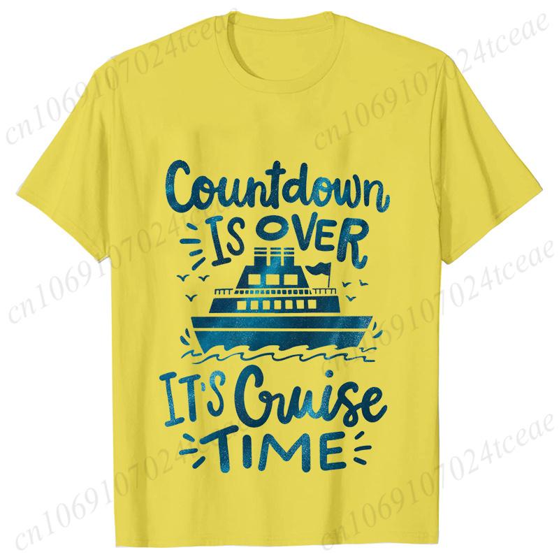 Countdown Is Over It's Cruise Time T-shirts, Cruise Vacation Tshirts, Cruise Ship Tee Shirt,Family Matching Travel Outfits Gift