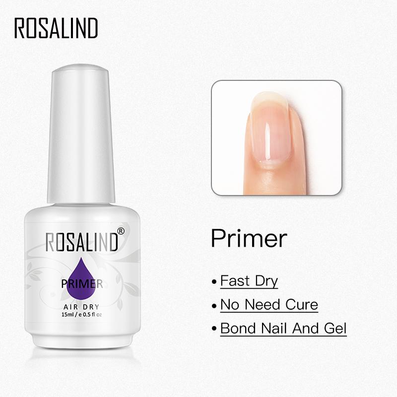 ROSALIND 15 мл матовый верхний слой гель-лака УФ-лак для ногтей базовое покрытие полупостоянные функциональные гели для ногтей