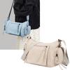 Solid Color Underarm Bag Women's Multi-Pocket Shoulder Crossbody Bag