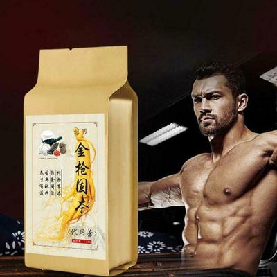 Пакетики Man Ginseng Huangjing Tea Китайский медицинский чай увеличивает долговечность 5 г X30