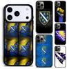 Чехол для телефона с флагом Боснии для iPhone 17 16 15 14 13 12 11 Pro Max Plus 17Air Мягкий силиконовый чехол