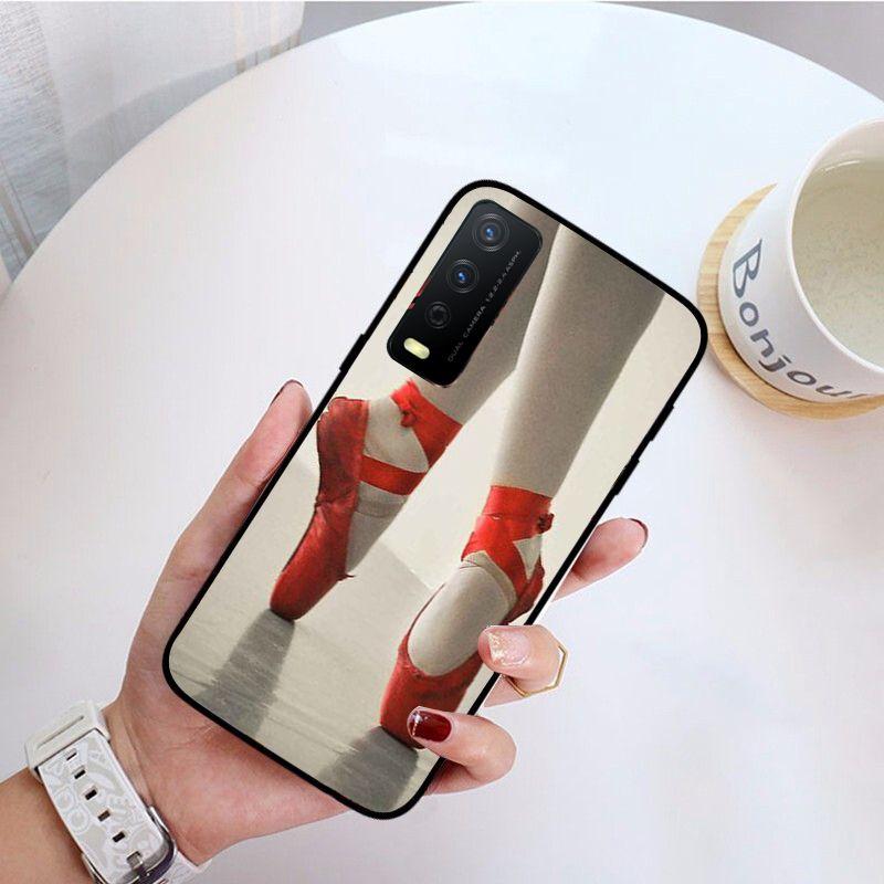 Ballerina En Pointe Funda Phone Cover For Vivo Y31 Y30 Y33S Y11S Y12S Y17 Y20 Y21 Y21S Y1S Y53S Y15 Y19 Y91C V23 5G Cases Coque