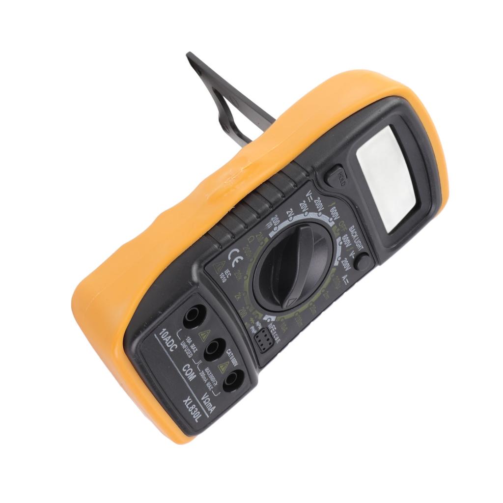XL830L Digital Multimeter with Backlight Portable Voltage Current Tester Intelligent Voltammeter