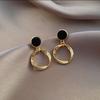 Осенние и зимние серьги, серьги 2024, новые серьги, корейские женские серьги с высоким темпераментом
