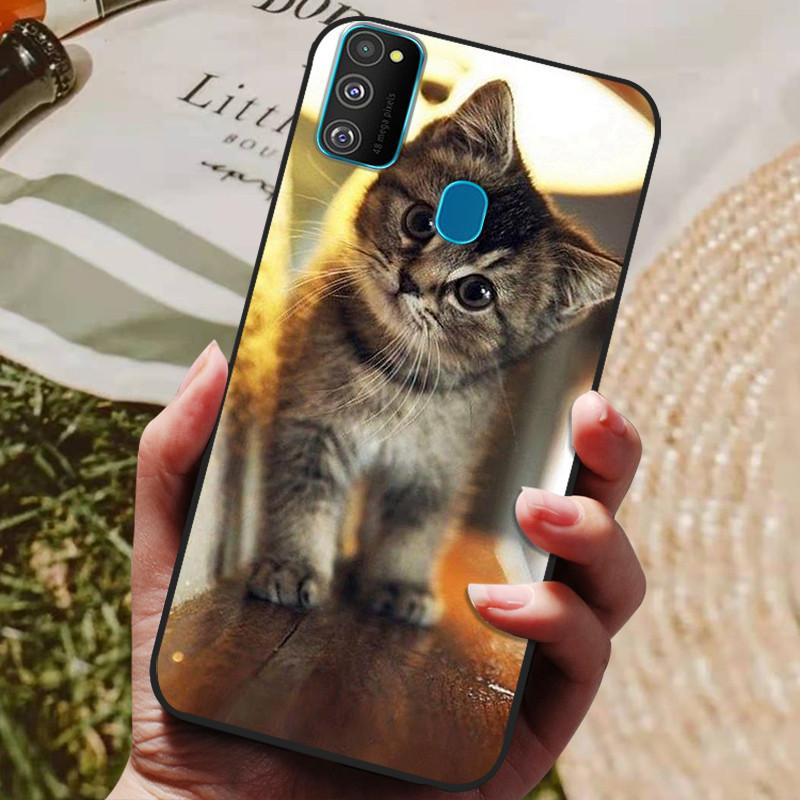 Чехол для Samsung Galaxy M21 M30S M31 A21s, мягкий силиконовый чехол для задней панели телефона Samsung M31 A21S M30s M21, чехол Funda M 30 s