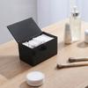 Transparent Flip Cotton Swab Box DIY Makeup Organizer Cotton Swab Storage Box  Office