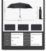 mrjvb7 Portable Car Logo Umbrella Auto Folding Sunshade Windshield Umbrella For Volvo RDESIGN XC60 XC90 S60 S80 S60L V40 V60 AWD V70 T6