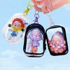 Jewelry Organizer Transparent Storage Box Pouch Mystery Box Plastic Box Cute Doll Bag Organization With Keychain Dustproof Case