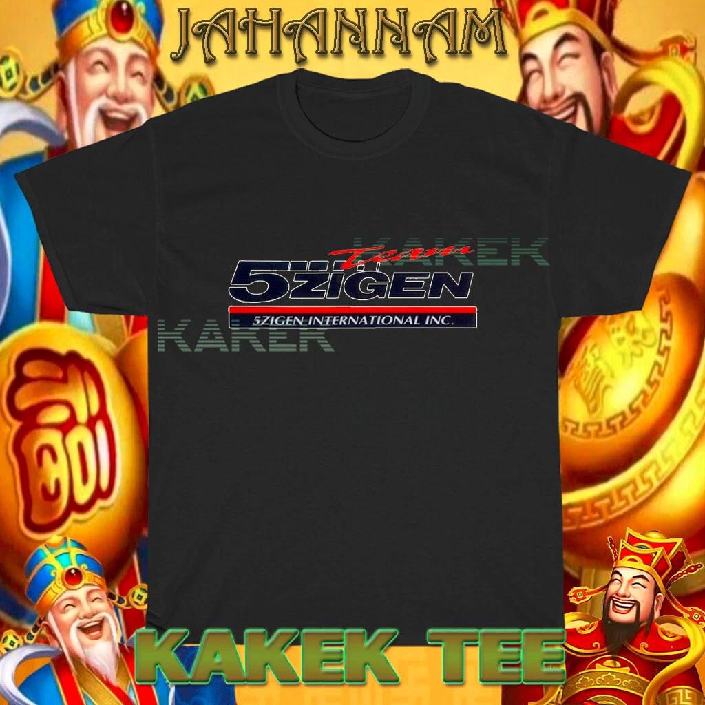 Новая футболка 5zigen 5 Zigen Racing Team Логотип Забавная футболка Размер США S - 5XL