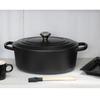 Cast Iron Roaster Le Creuset Signature Oval 31 Cm Matte Black (21178310000430)