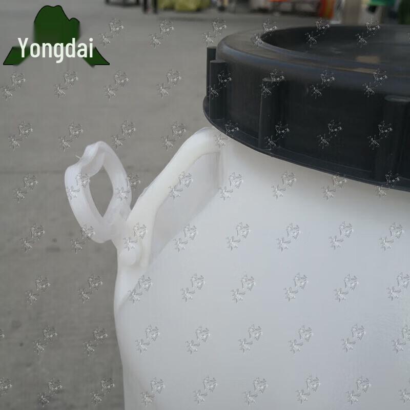 Пластиковая круглая бочка для хранения Yongdai 75 л с крышкой