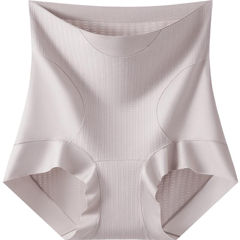 Женские весенние и осенние бесшовные корректирующие трусы с высокой талией для формирования живота, комфортные